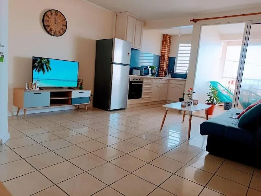 Appartement Cibuqueira Numero 4, Vue Mer, Plage A Pied à Le Moule 0*,  Guadeloupe